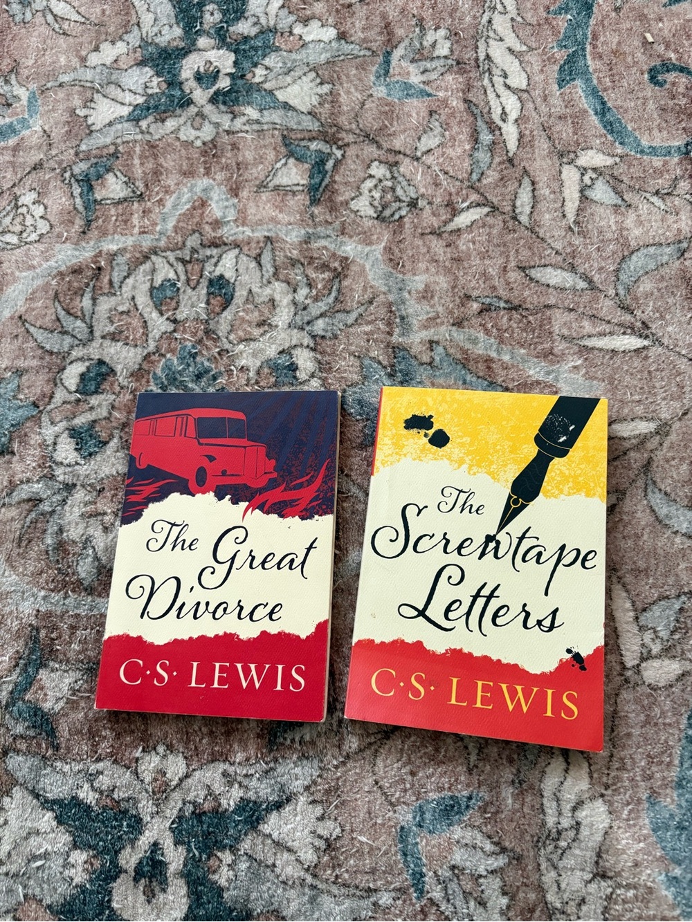 The Screwtape Letters and the Great Divorce by CS Lewis Book Bundle